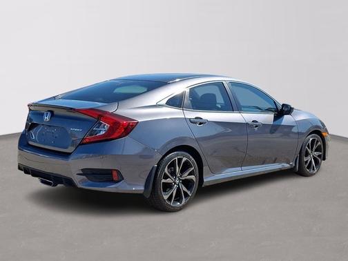 Gray 2021 Honda Civic SPORT