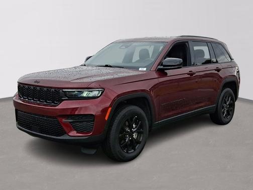 Maroon 2025 Jeep Grand Cherokee LAREDO
