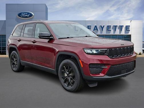 Maroon 2025 Jeep Grand Cherokee LAREDO