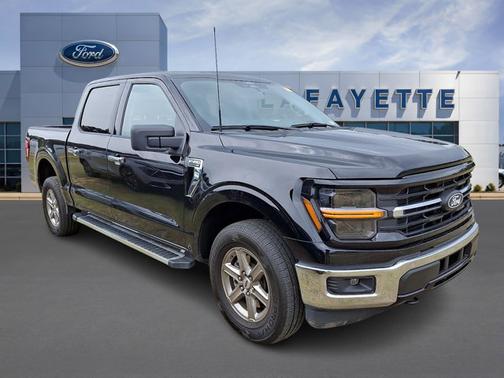 AGATE BLACK METALLIC 2025 Ford F-150 XLT