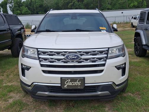 WHITE PLATINUM MET TRI-COAT 2019 Ford Explorer LIMITED