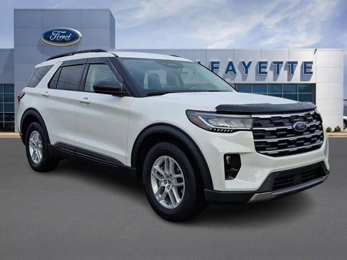STAR WHITE MET TRI-COAT 2026 Ford Explorer ACTIVE