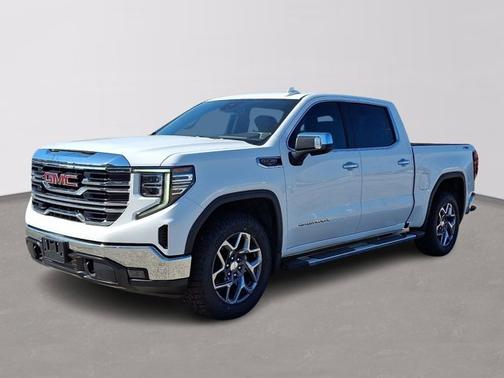 Summit White 2023 GMC Sierra 1500 SLT