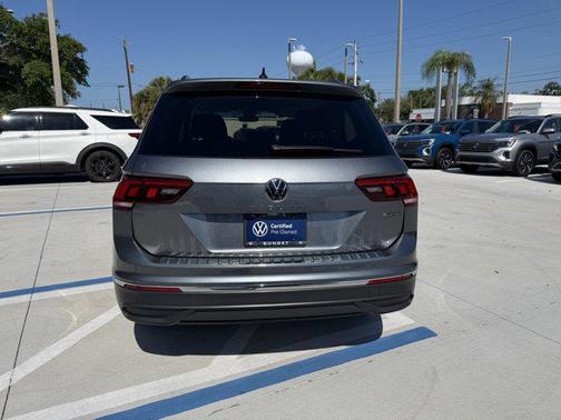 Platinum Gray Metallic 2023 Volkswagen Tiguan 2.0T S 4MOTION