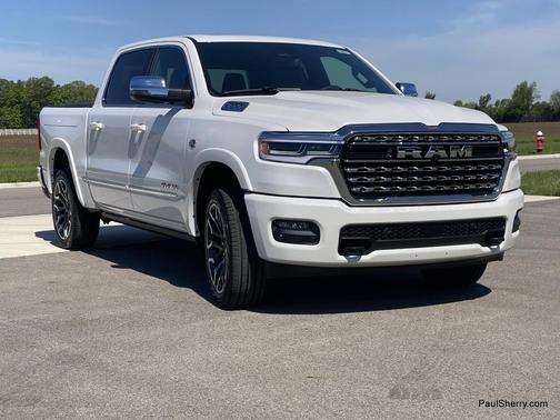Ivory White Tri-Coat Pearlcoat 2026 RAM 1500 Limited