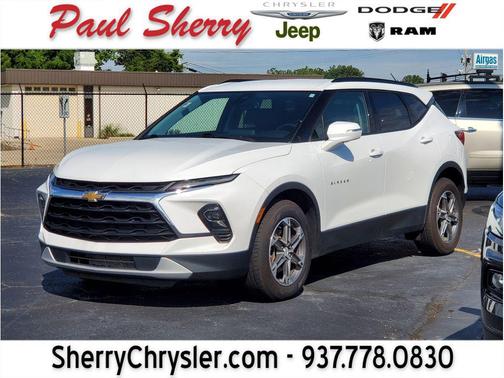 Summit White 2024 Chevrolet Blazer 3LT