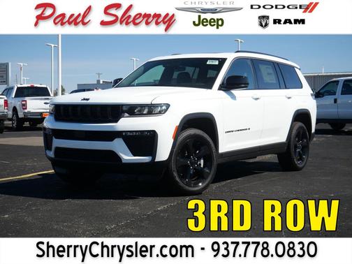 Bright White Clearcoat 2026 Jeep Grand Cherokee L Limited