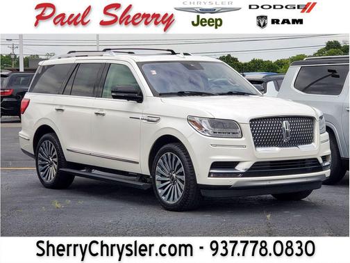 White Platinum Metallic Tri-Coat 2019 Lincoln Navigator Reserve