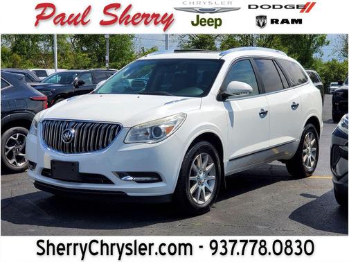 Summit White 2016 Buick Enclave Leather