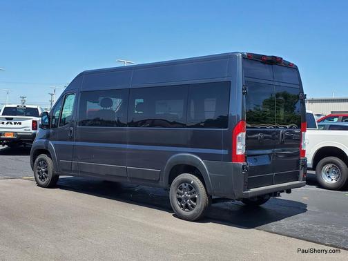 Forged Blue Metallic 2026 RAM ProMaster 3500 Window Van High Roof