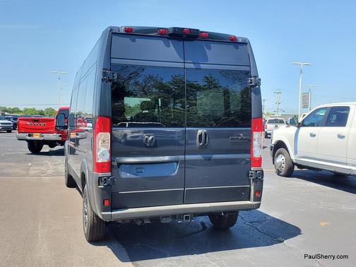 Forged Blue Metallic 2026 RAM ProMaster 3500 Window Van High Roof