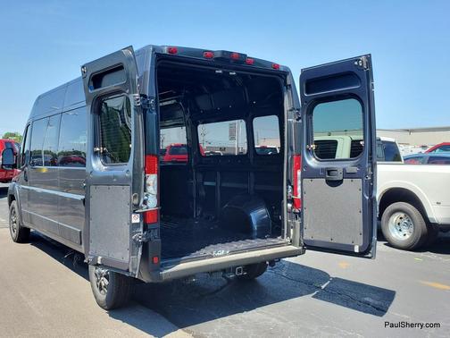 Forged Blue Metallic 2026 RAM ProMaster 3500 Window Van High Roof