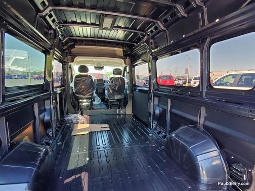 Forged Blue Metallic 2026 RAM ProMaster 3500 Window Van High Roof