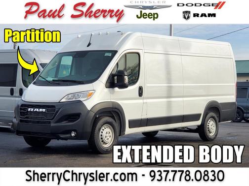 Bright White Clearcoat 2026 RAM ProMaster 3500 High Roof