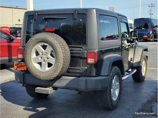 Black Clearcoat 2012 Jeep Wrangler Sport