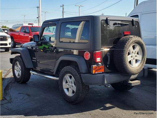 Black Clearcoat 2012 Jeep Wrangler Sport