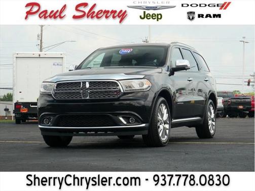 Brilliant Black Crystal Pearlcoat 2014 Dodge Durango Citadel