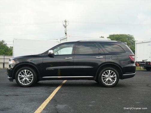 Brilliant Black Crystal Pearlcoat 2014 Dodge Durango Citadel