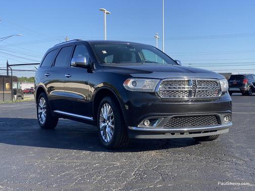Brilliant Black Crystal Pearlcoat 2014 Dodge Durango Citadel