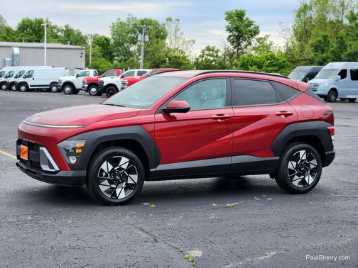 Ultimate Red Metallic 2024 Hyundai KONA SEL