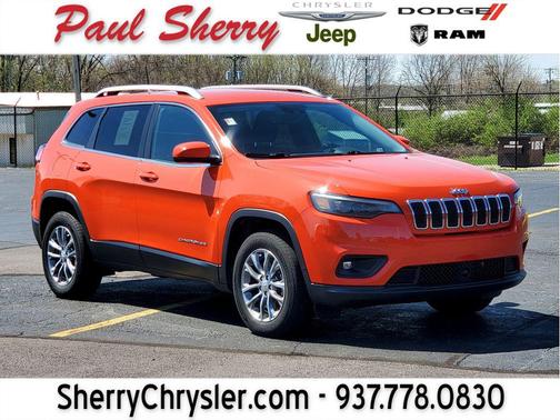 Spitfire Orange Clearcoat 2021 Jeep Cherokee Latitude Lux