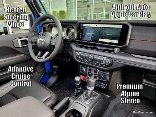 Hydro Blue Pearlcoat 2026 Jeep Wrangler Rubicon