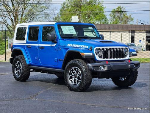 Hydro Blue Pearlcoat 2026 Jeep Wrangler Rubicon