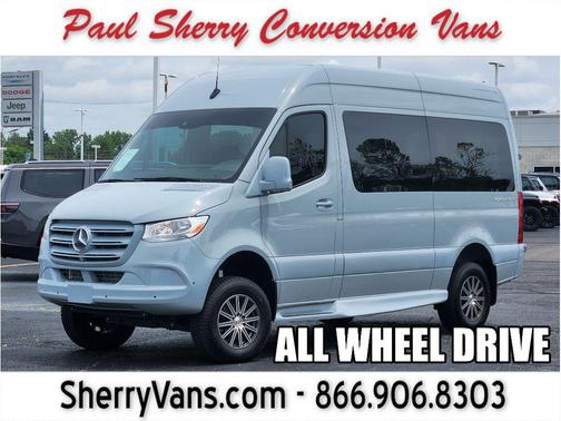 Silver Grey 2023 Mercedes-Benz Sprinter 2500 Standard Roof