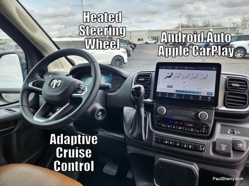 Black Clearcoat 2026 RAM ProMaster 3500 Window Van High Roof