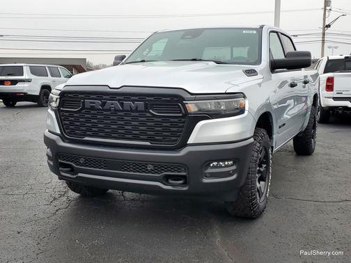 Silver Zynith 2026 RAM 1500 Warlock Crew Cab 4x4 5'7' Box