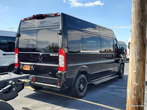 Black Clearcoat 2023 RAM ProMaster 3500 Window Van High Roof