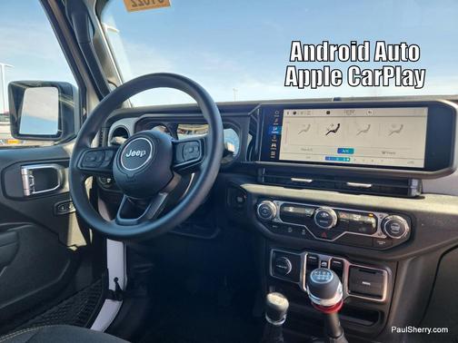 Bright White Clearcoat 2025 Jeep Wrangler 4xe Sahara