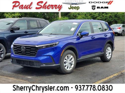 Canyon River Blue Metallic 2023 Honda CR-V LX AWD