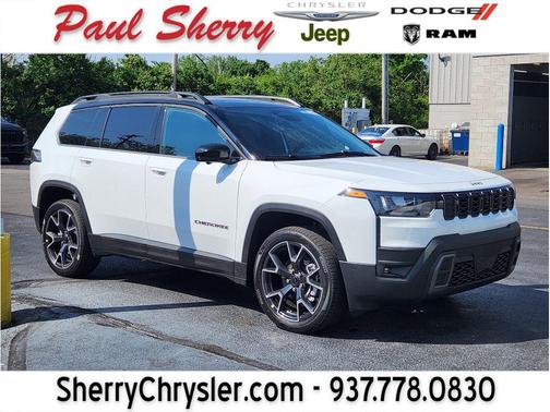 Bright White Clearcoat 2026 Jeep Cherokee Overland