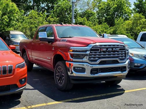 Molten Red Pearlcoat 2026 RAM 2500 Limited Crew Cab 4x4 6'4' Box