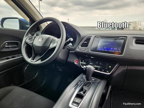 Aegean Blue Metallic 2018 Honda HR-V EX