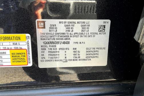 2015 GMC Acadia SLT-1