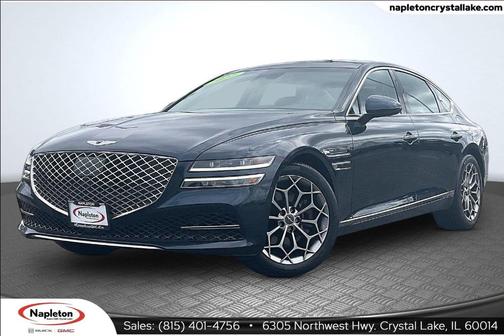 Tasman Blue 2022 Genesis G80 2.5T