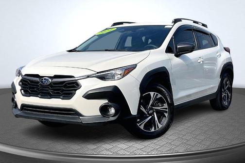 Crystal White Pearl 2024 Subaru Crosstrek Premium SUV