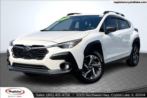 Crystal White Pearl 2024 Subaru Crosstrek Premium
