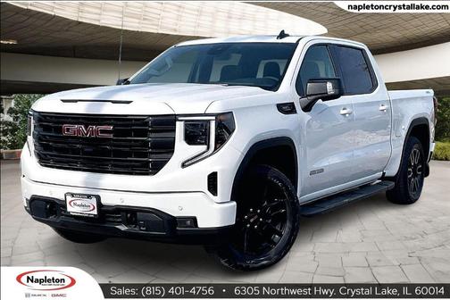 Summit White 2026 GMC Sierra 1500 Elevation