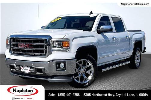 Summit White 2015 GMC Sierra 1500 SLT