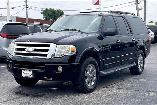 Black Pearl Slate Clearcoat Metallic 2009 Ford Expedition EL XLT