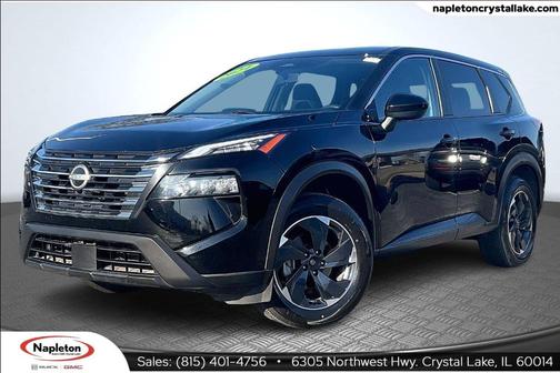 Black 2024 Nissan Rogue SV