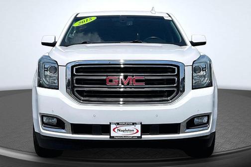 Summit White 2015 GMC Yukon XL 1500 SLE