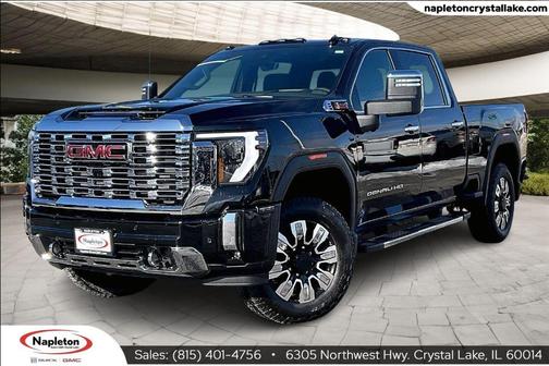 Onyx Black 2026 GMC Sierra 3500 Denali