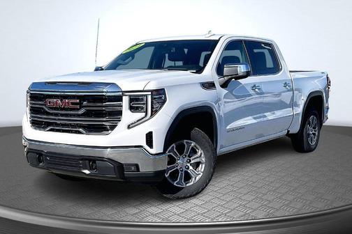 Summit White 2024 GMC Sierra 1500 SLT
