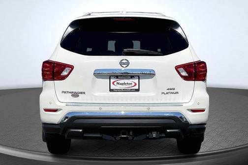 White 2020 Nissan Pathfinder Platinum