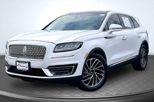 White Platinum Tri-Coat Metallic 2019 Lincoln Nautilus Reserve