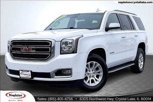 Summit White 2018 GMC Yukon SLT